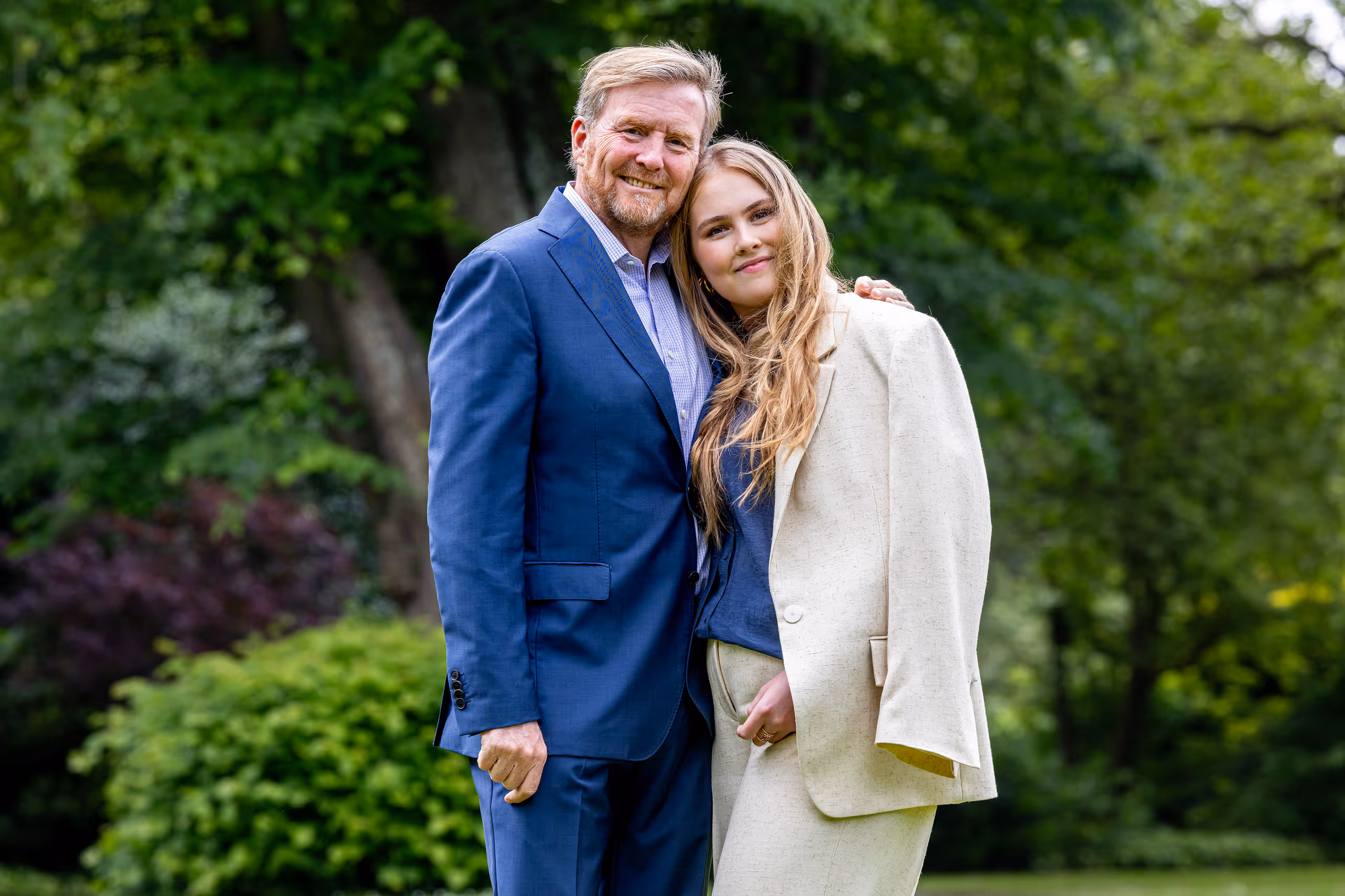 2024 King Willem-Alexander and the Princess of Orange