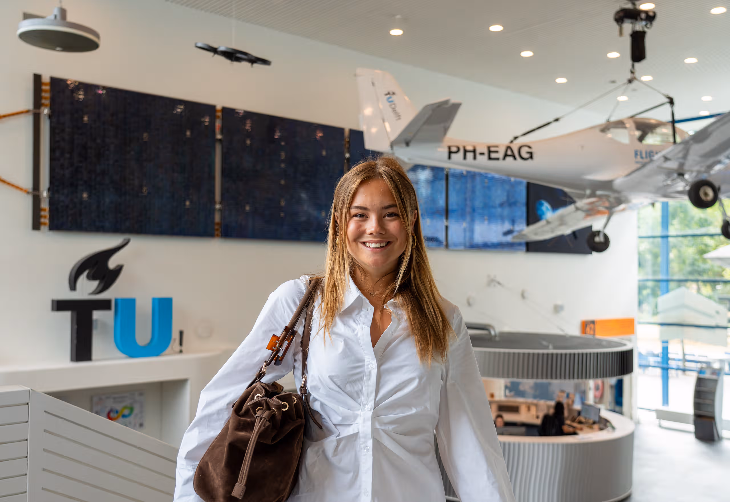 Princess Ariane begins her Aerospace Engineering study at Delft University of Technology