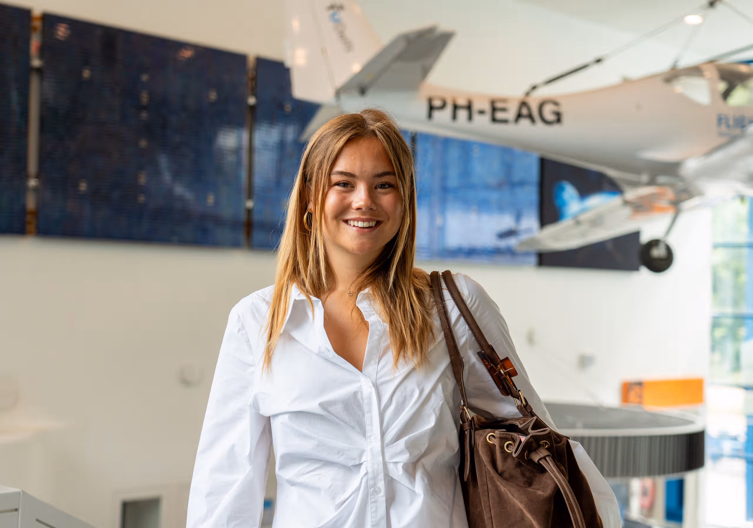Princess Ariane begins her Aerospace Engineering study at Delft University of Technology