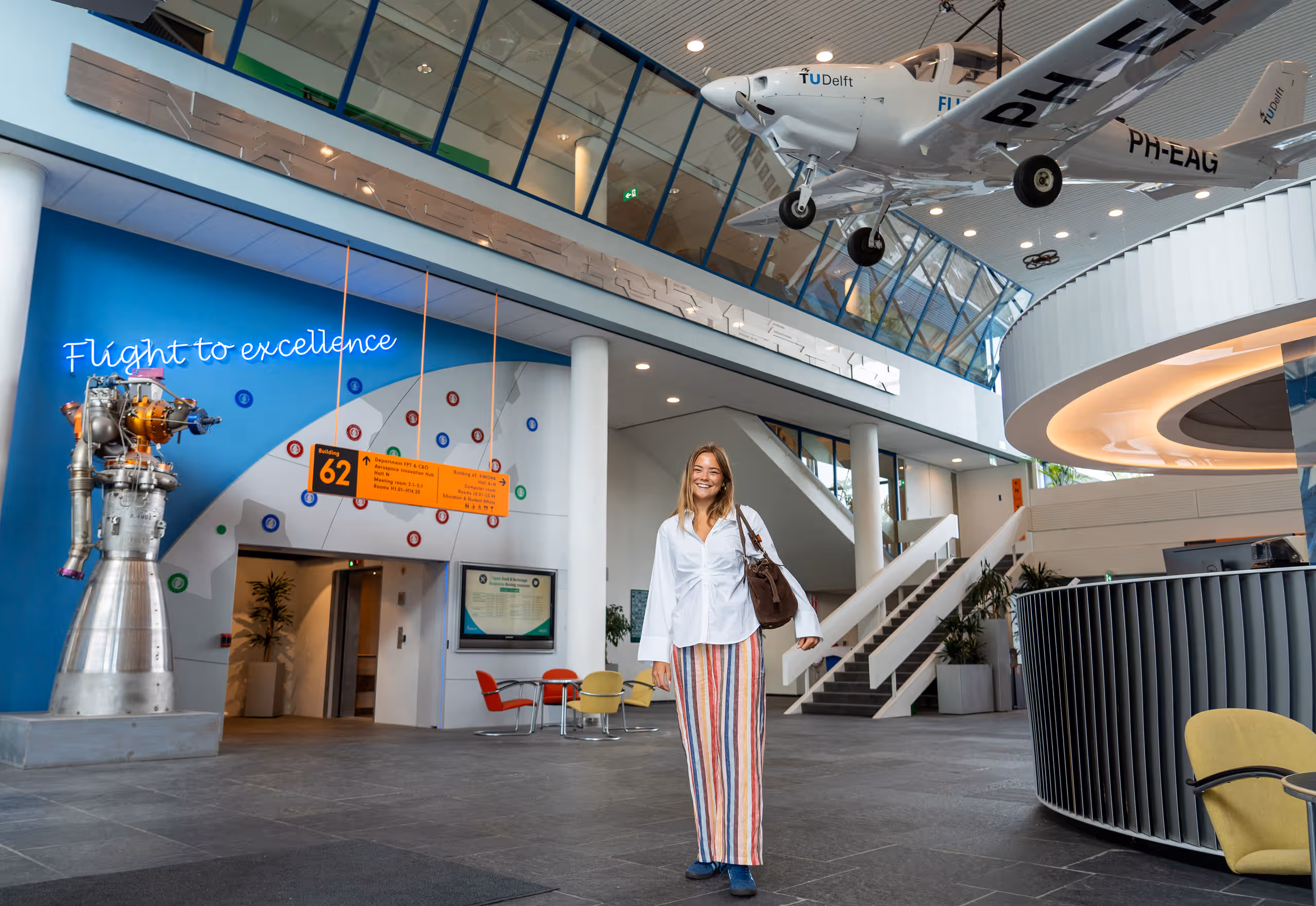 Princess Ariane begins her Aerospace Engineering study at Delft University of Technology